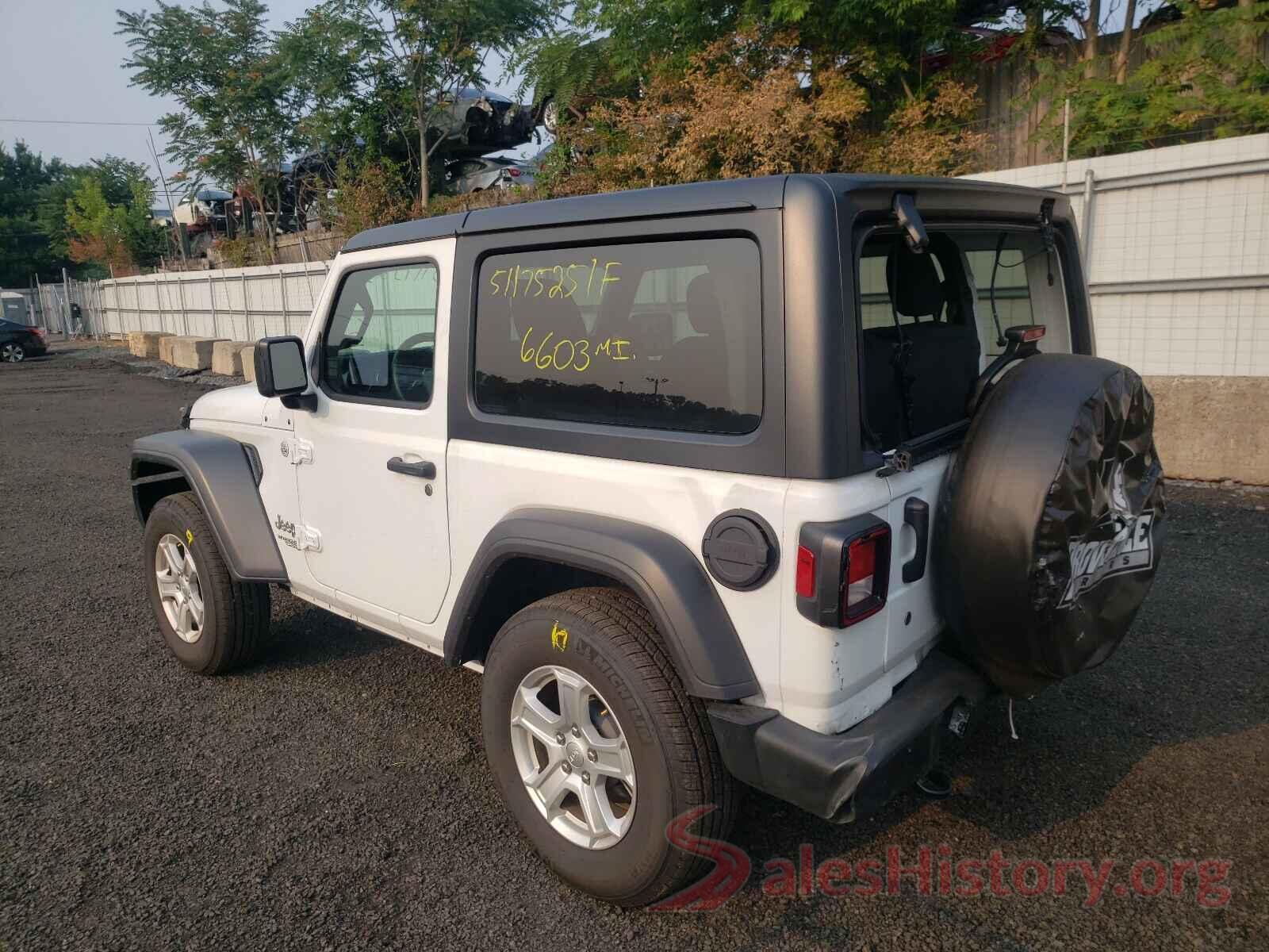 1C4GJXAG3LW181158 2020 JEEP WRANGLER