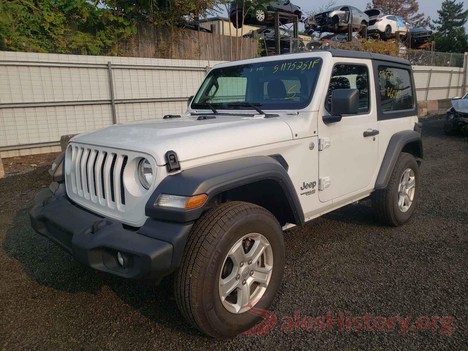 1C4GJXAG3LW181158 2020 JEEP WRANGLER