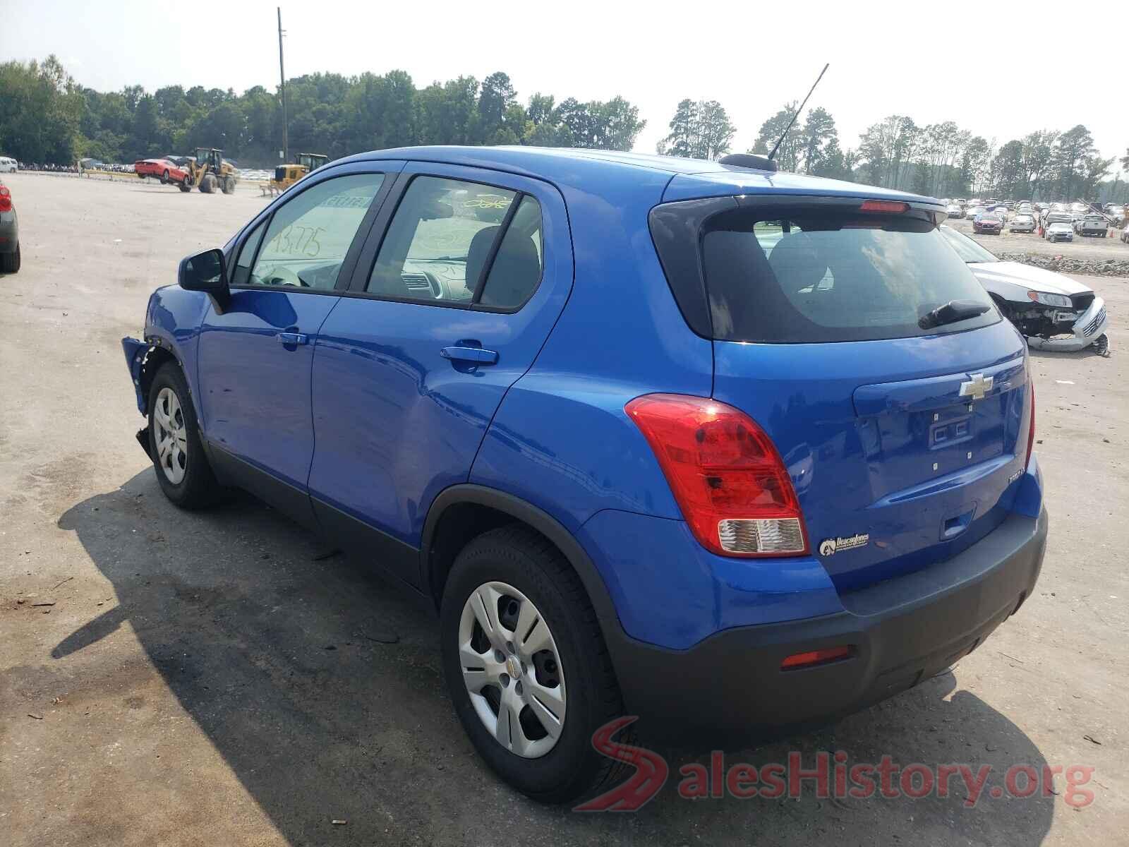 KL7CJKSB9GB684059 2016 CHEVROLET TRAX