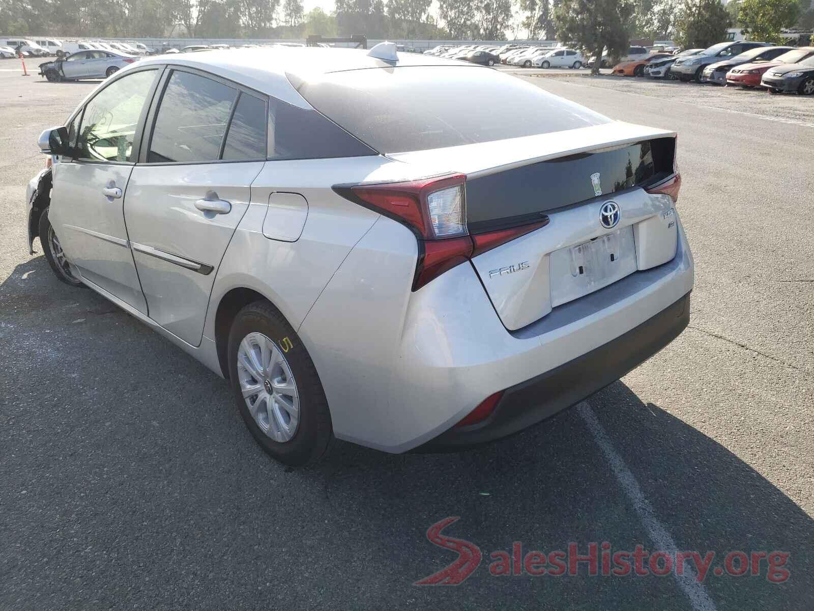 JTDKARFU2L3111348 2020 TOYOTA PRIUS