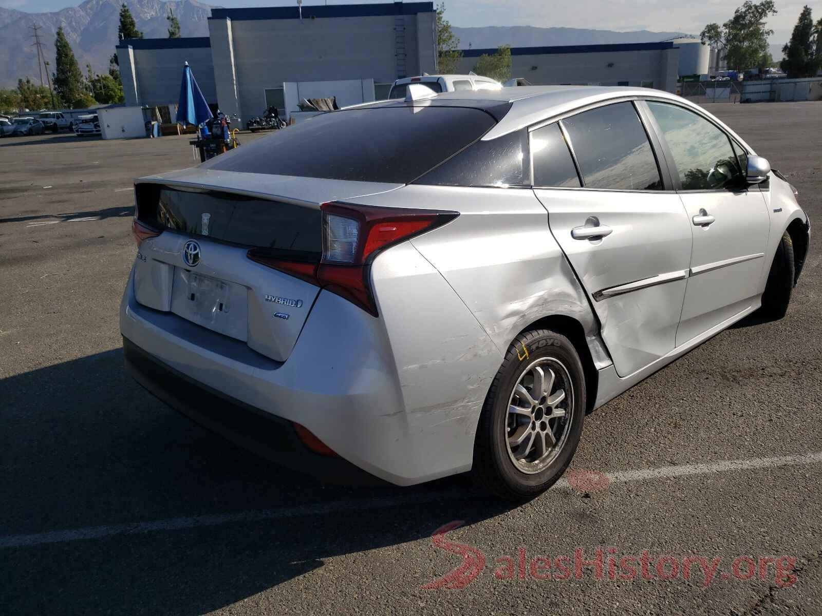 JTDKARFU2L3111348 2020 TOYOTA PRIUS