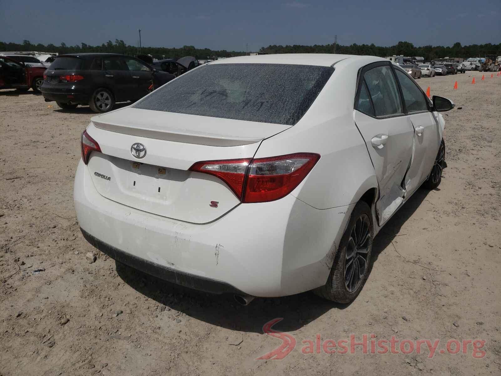 5YFBURHE4GP540842 2016 TOYOTA COROLLA