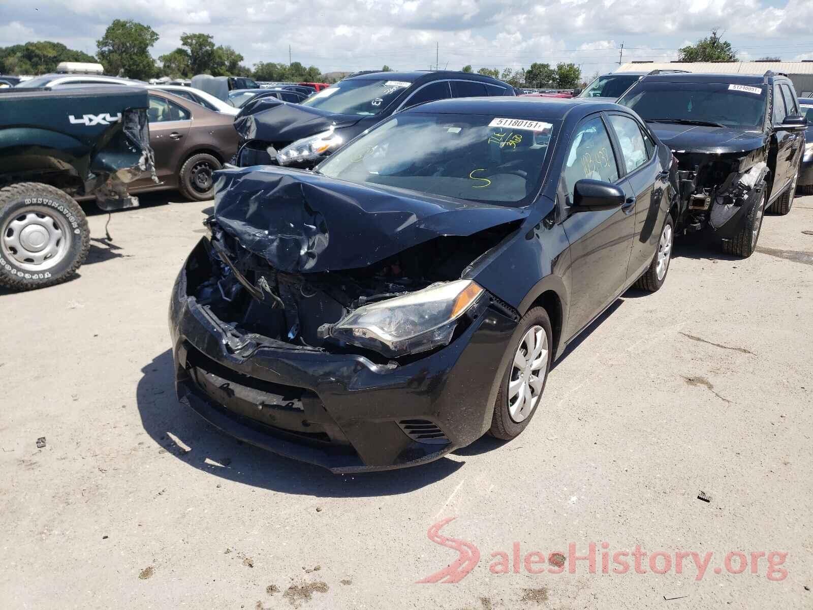 2T1BURHEXGC583744 2016 TOYOTA COROLLA