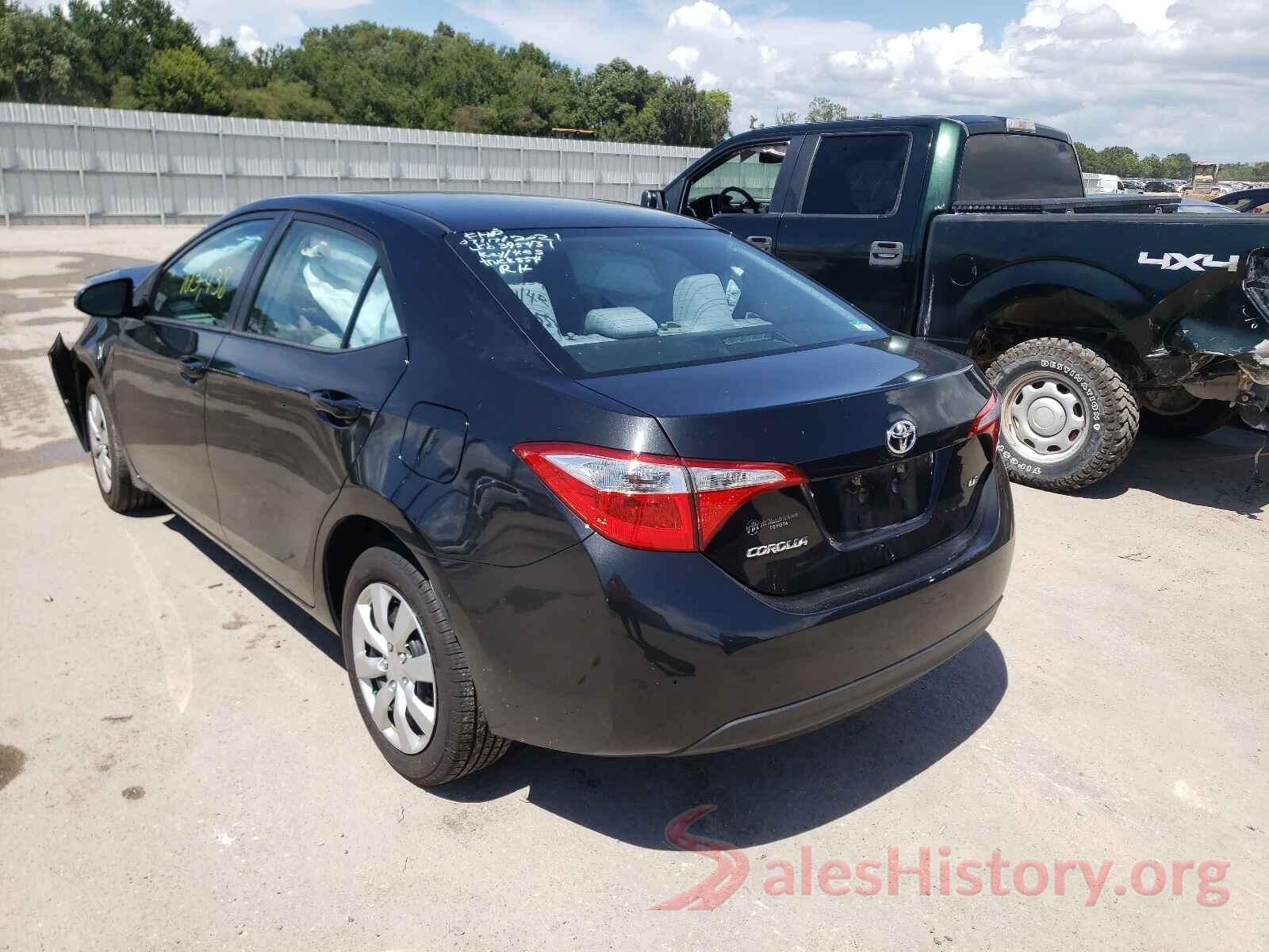 2T1BURHEXGC583744 2016 TOYOTA COROLLA