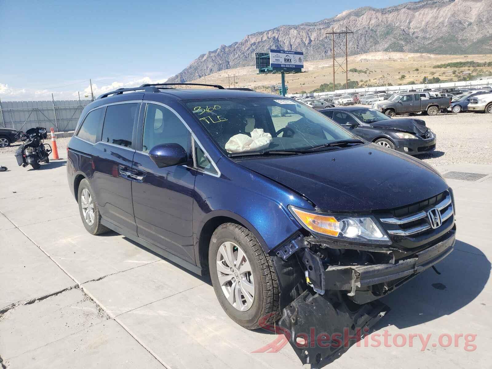 5FNRL5H67GB164765 2016 HONDA ODYSSEY