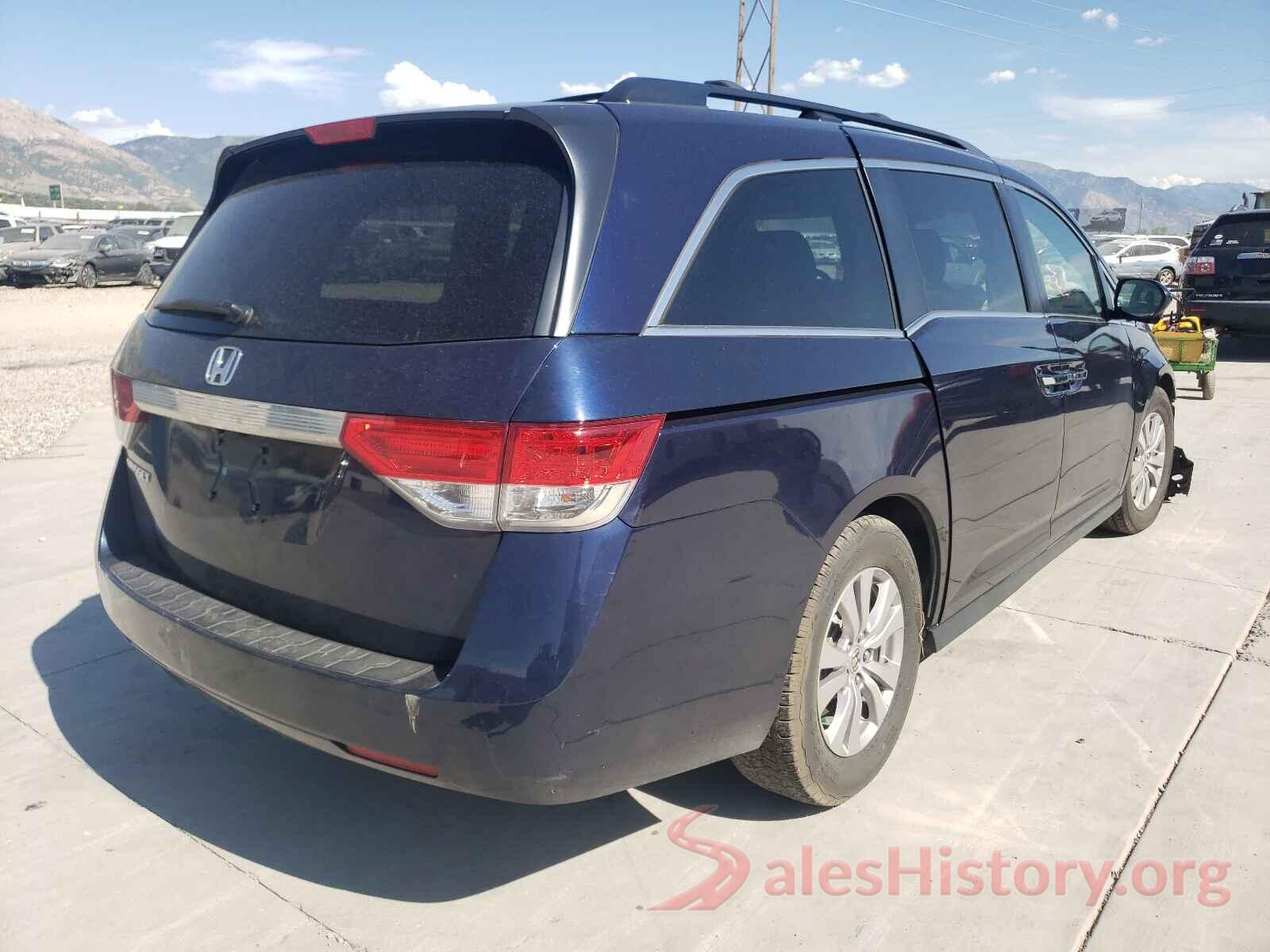 5FNRL5H67GB164765 2016 HONDA ODYSSEY