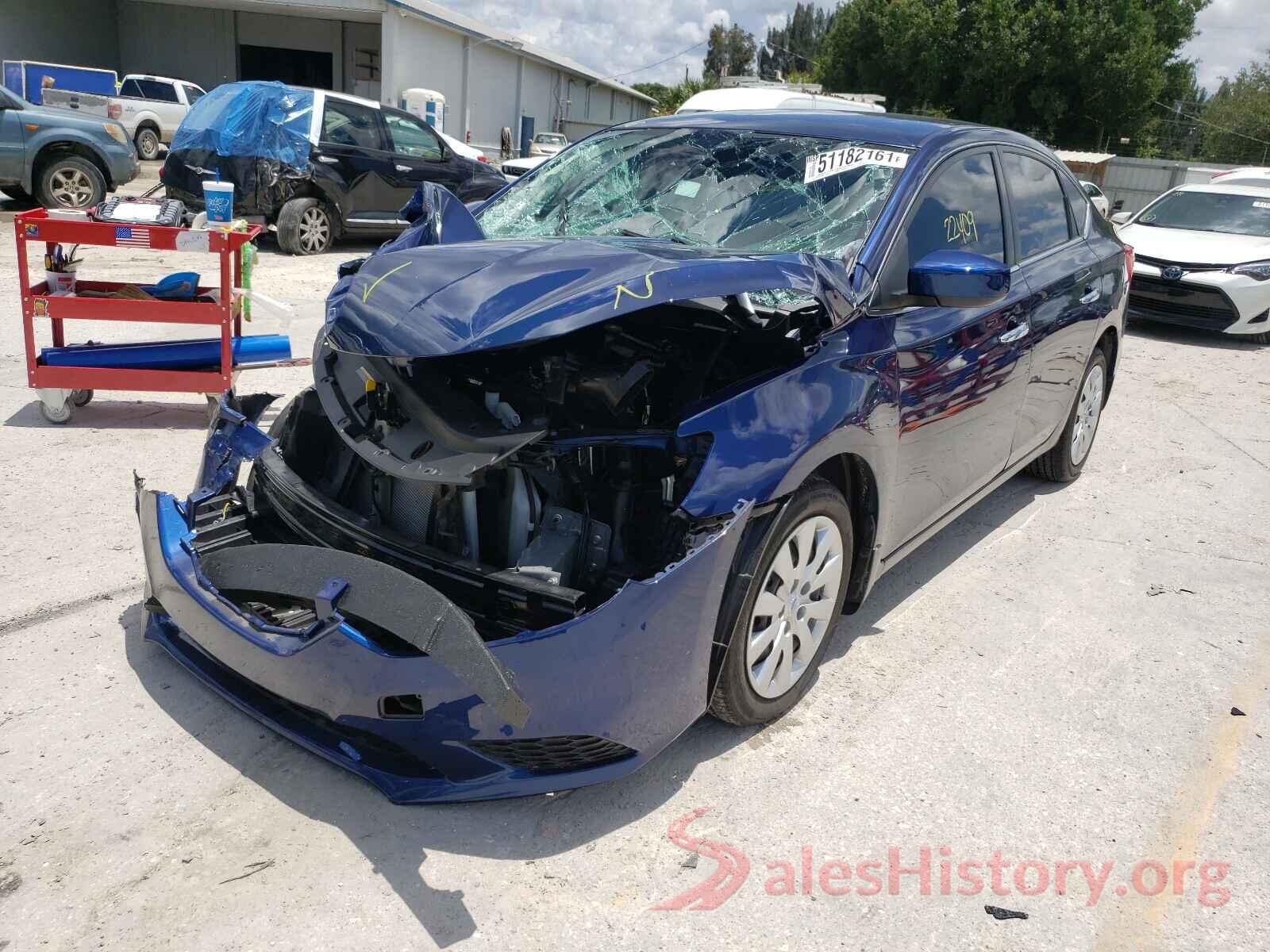 3N1AB7AP6KY445633 2019 NISSAN SENTRA