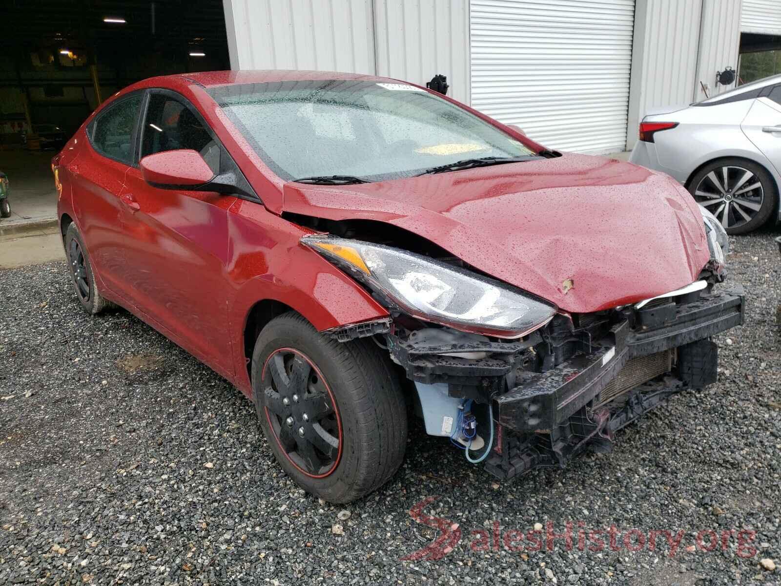 5NPDH4AE3GH713418 2016 HYUNDAI ELANTRA