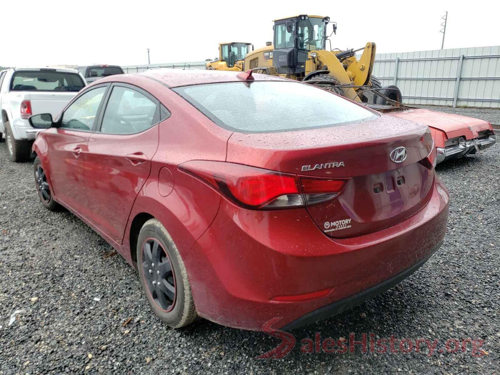 5NPDH4AE3GH713418 2016 HYUNDAI ELANTRA