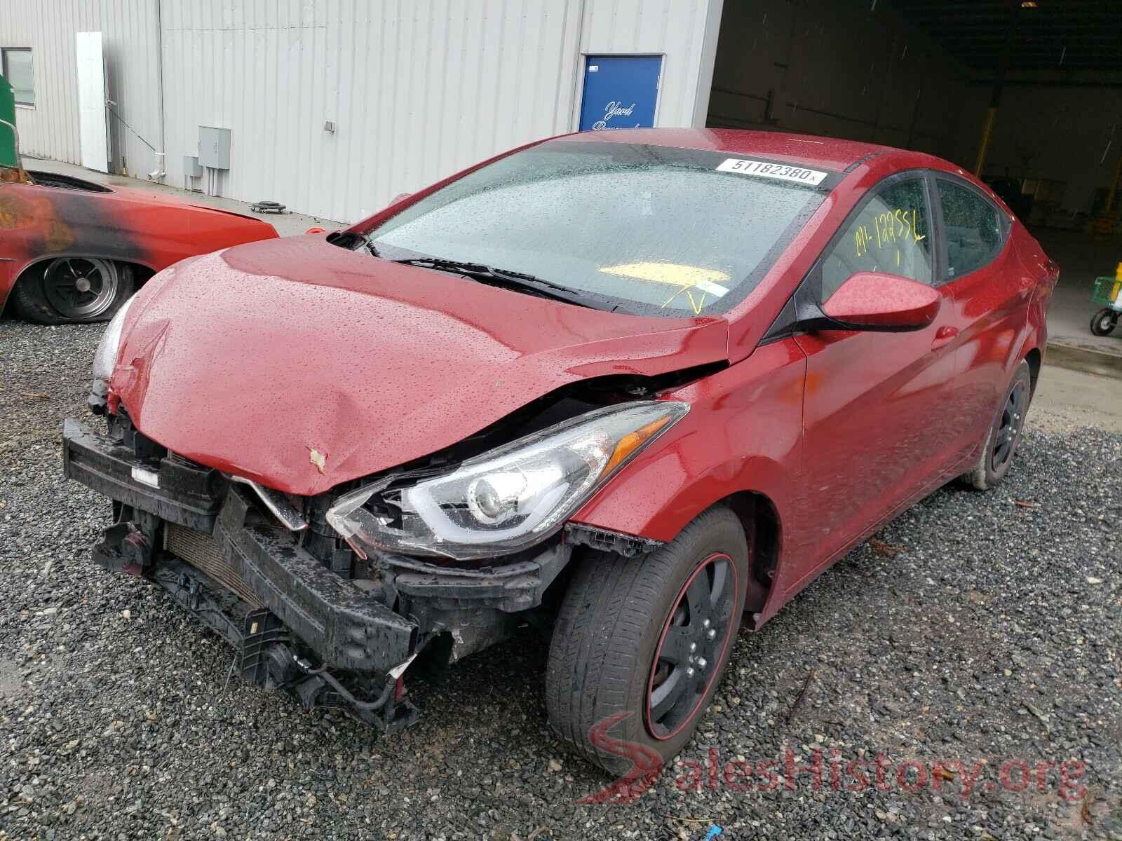 5NPDH4AE3GH713418 2016 HYUNDAI ELANTRA