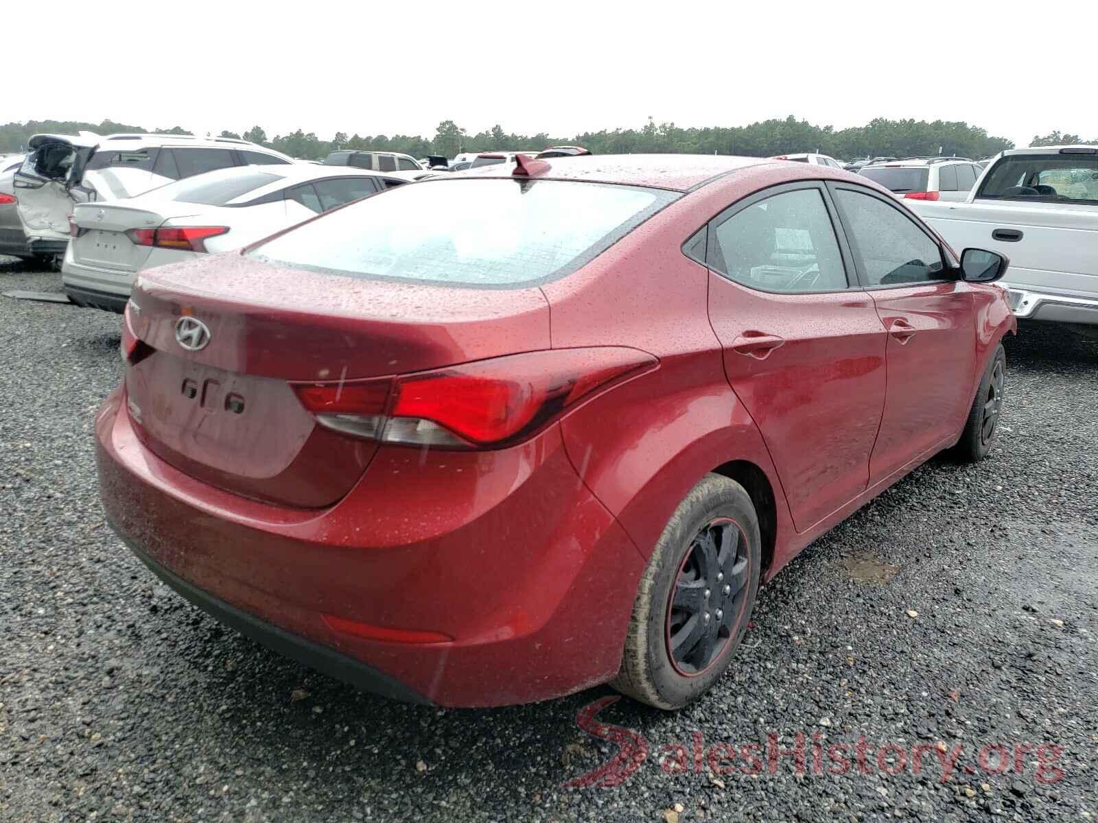 5NPDH4AE3GH713418 2016 HYUNDAI ELANTRA