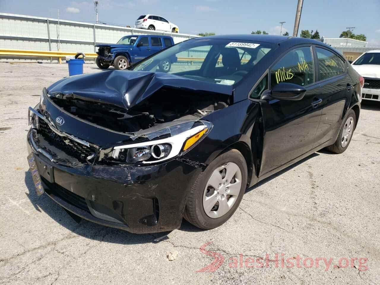 3KPFK4A7XJE168003 2018 KIA FORTE