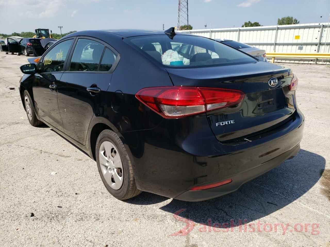 3KPFK4A7XJE168003 2018 KIA FORTE