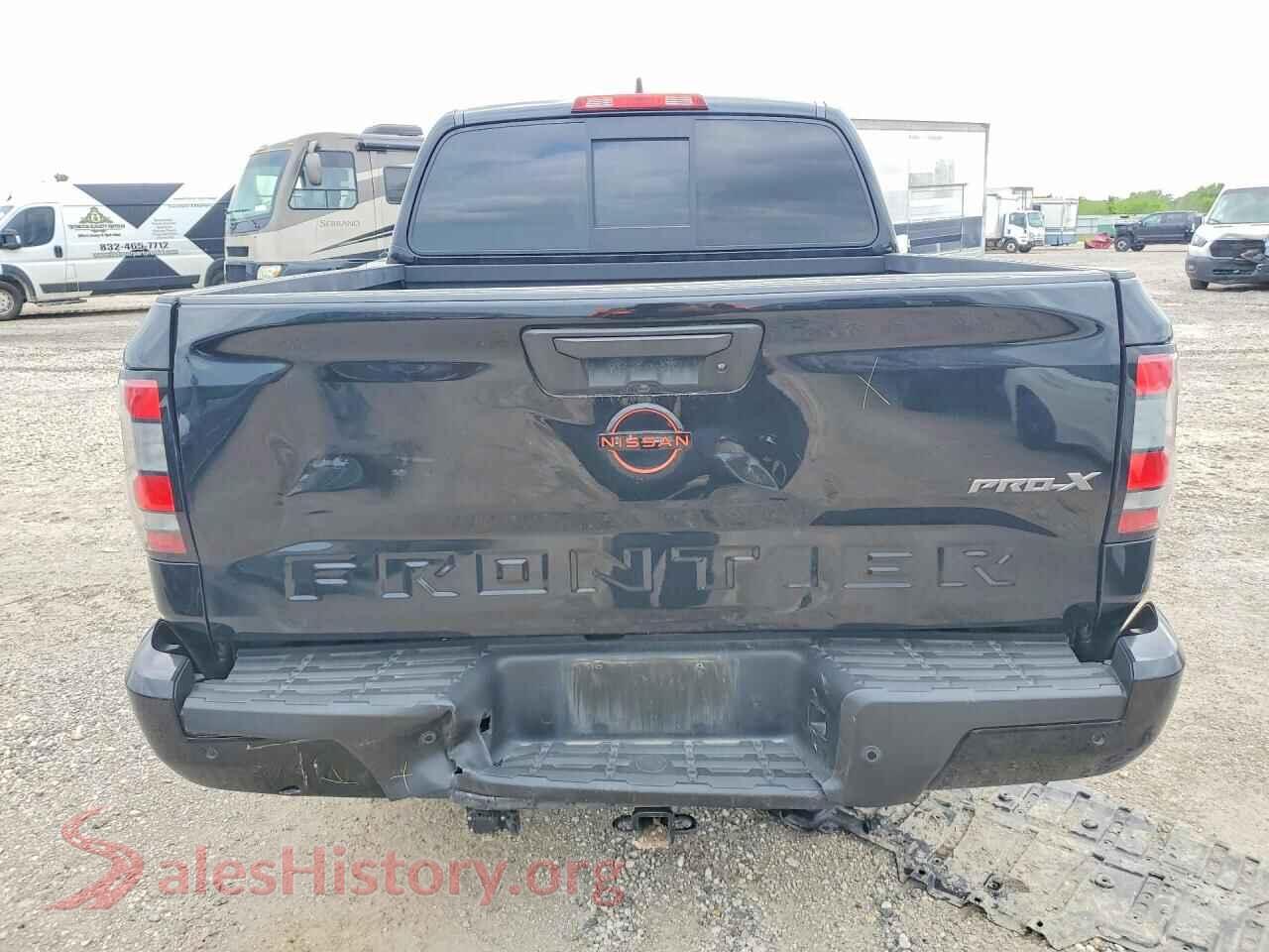2022 NISSAN FRONTIER VIN 1N6ED1EJ7NN620241, left side view