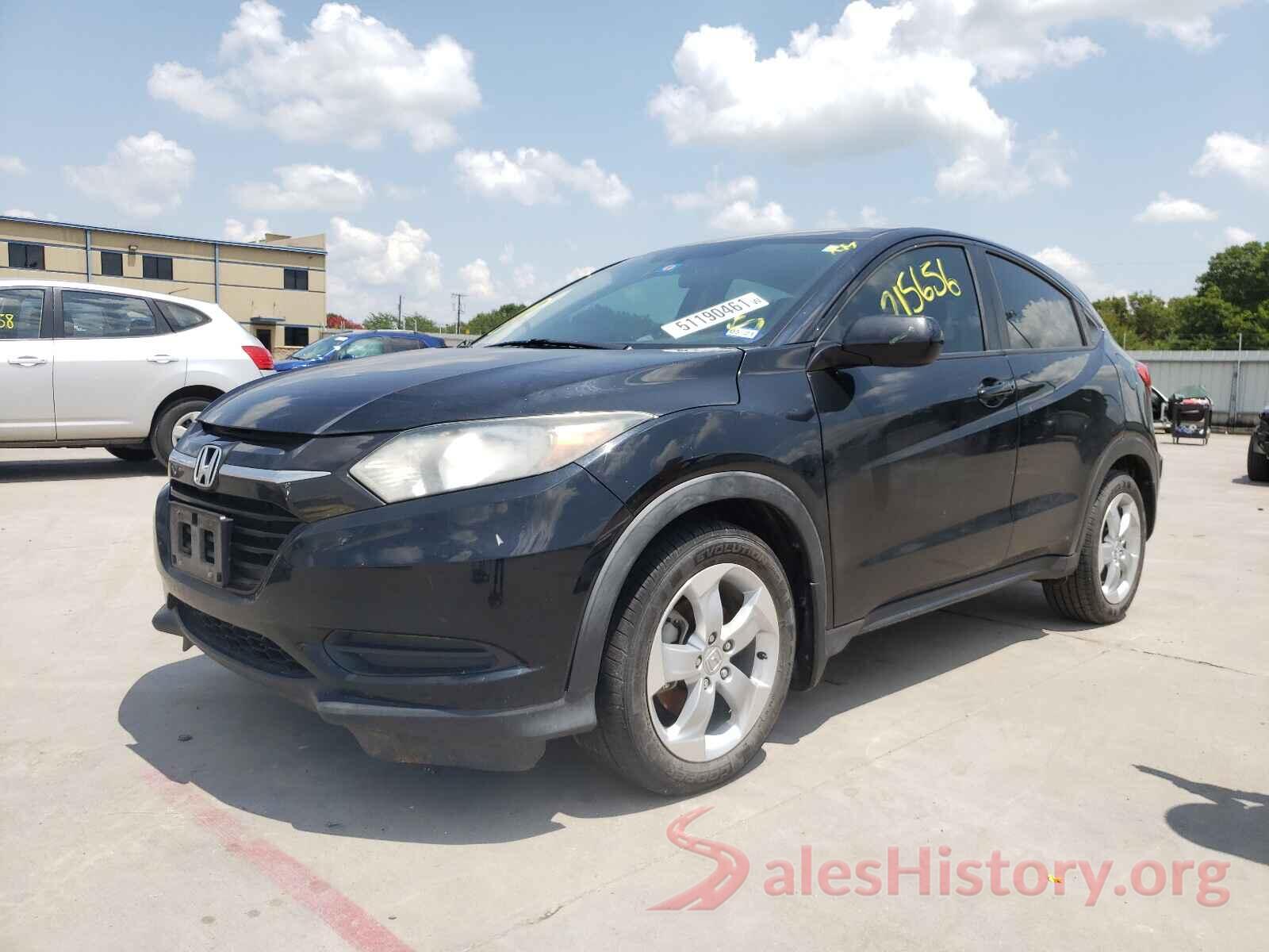 3CZRU5H33GM700362 2016 HONDA HR-V