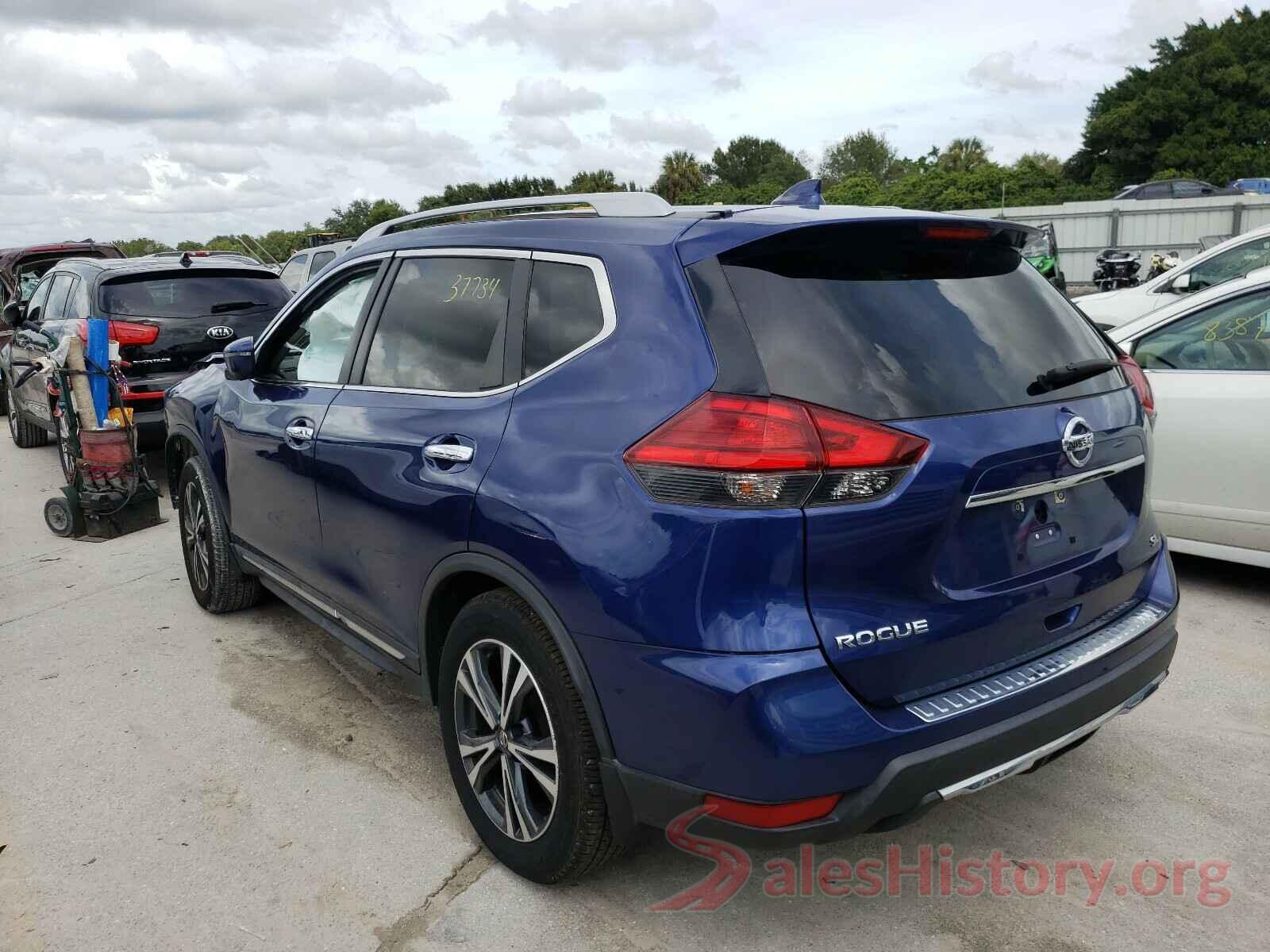 5N1AT2MTXHC758512 2017 NISSAN ROGUE