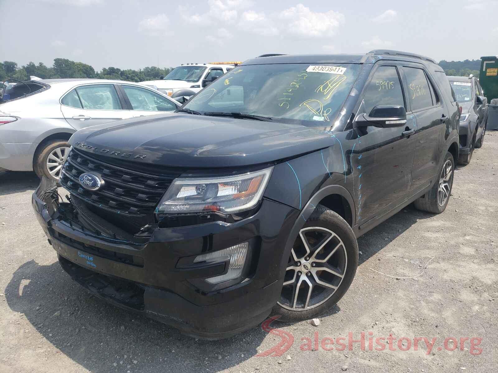 1FM5K8GT9GGC86216 2016 FORD EXPLORER