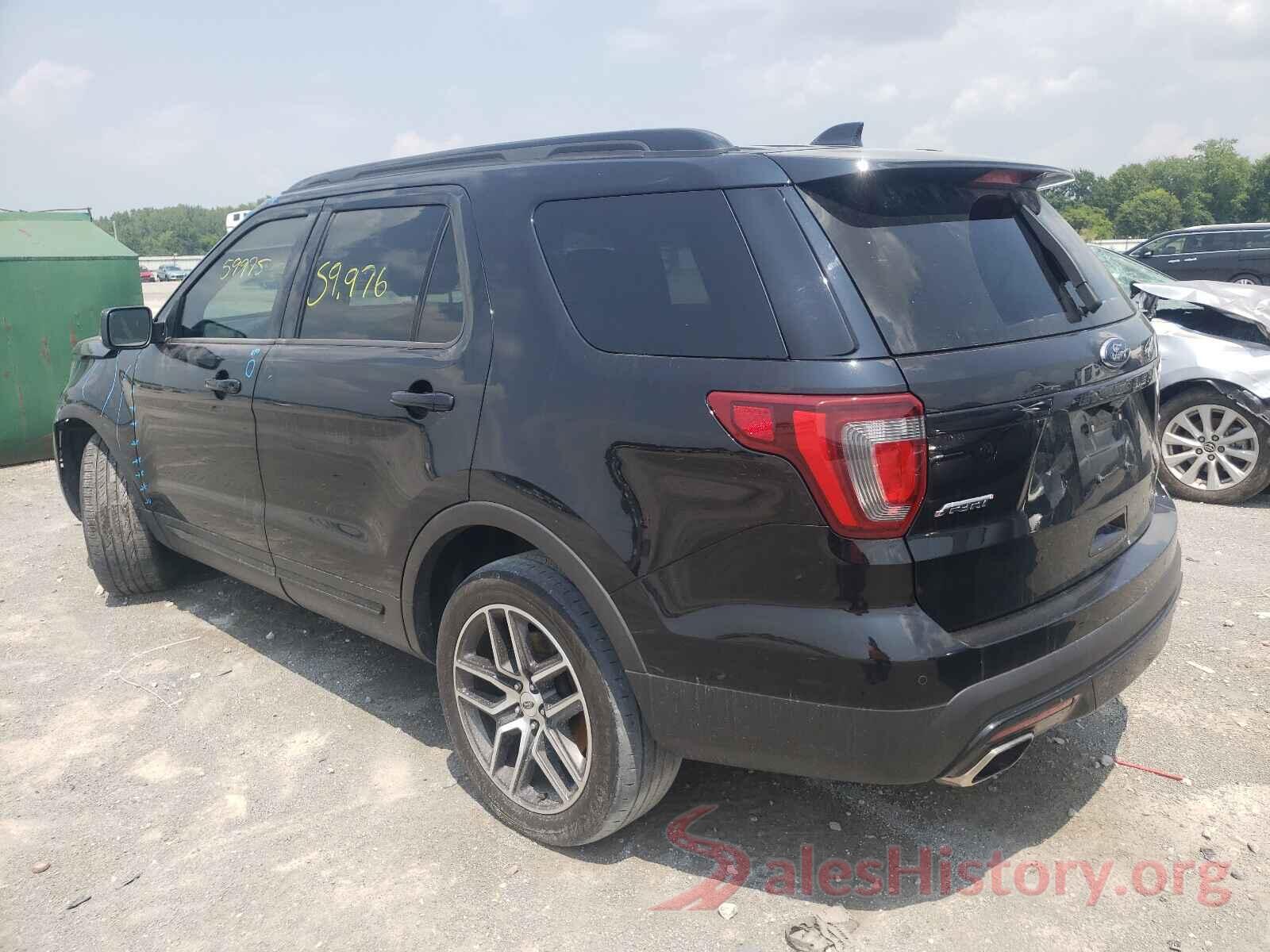 1FM5K8GT9GGC86216 2016 FORD EXPLORER