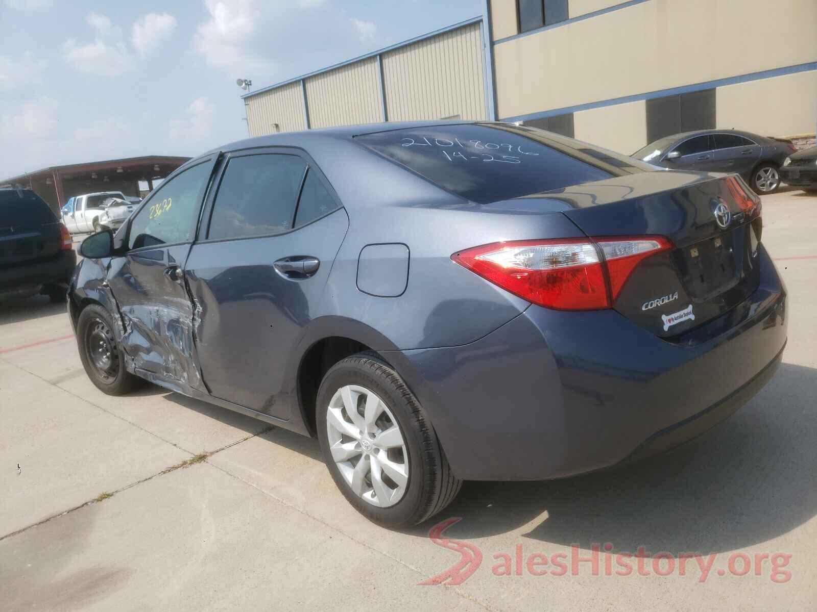 5YFBURHE1GP539471 2016 TOYOTA COROLLA