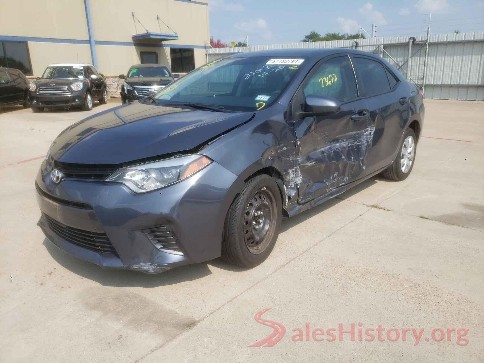 5YFBURHE1GP539471 2016 TOYOTA COROLLA