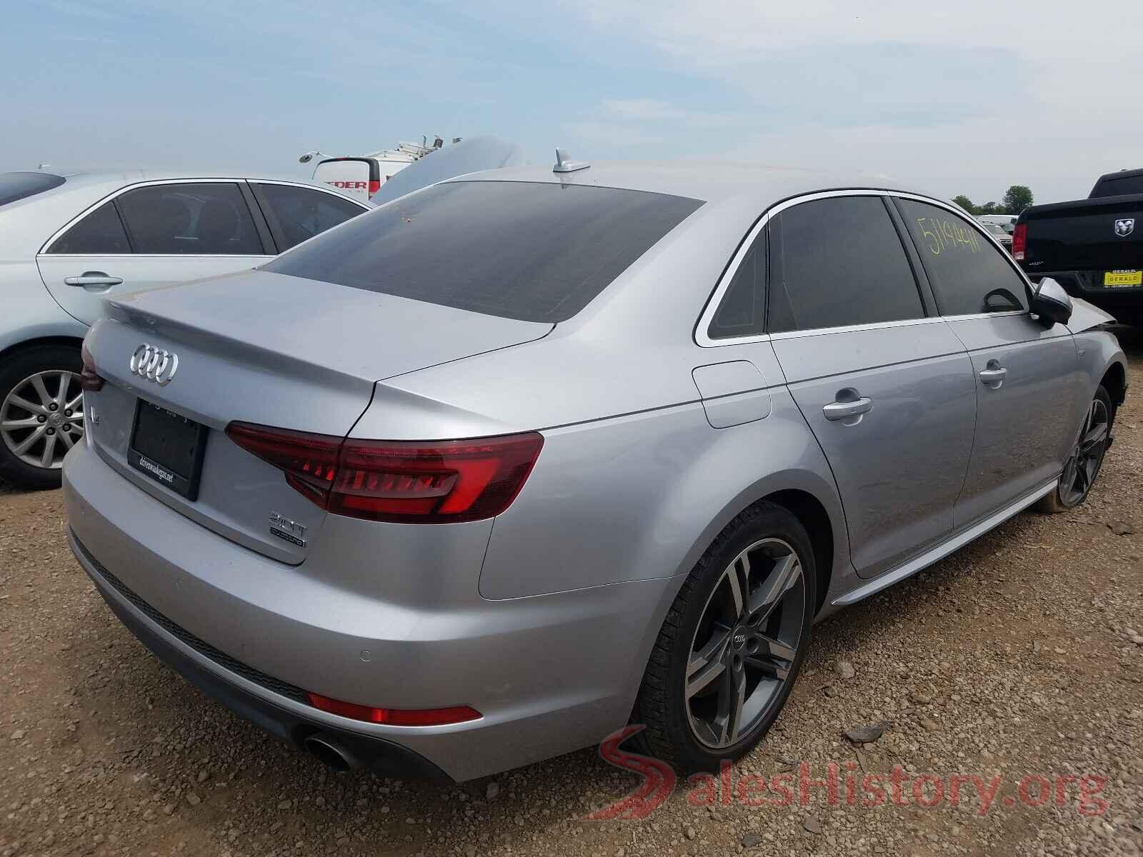 WAUENAF4XJA102809 2018 AUDI A4