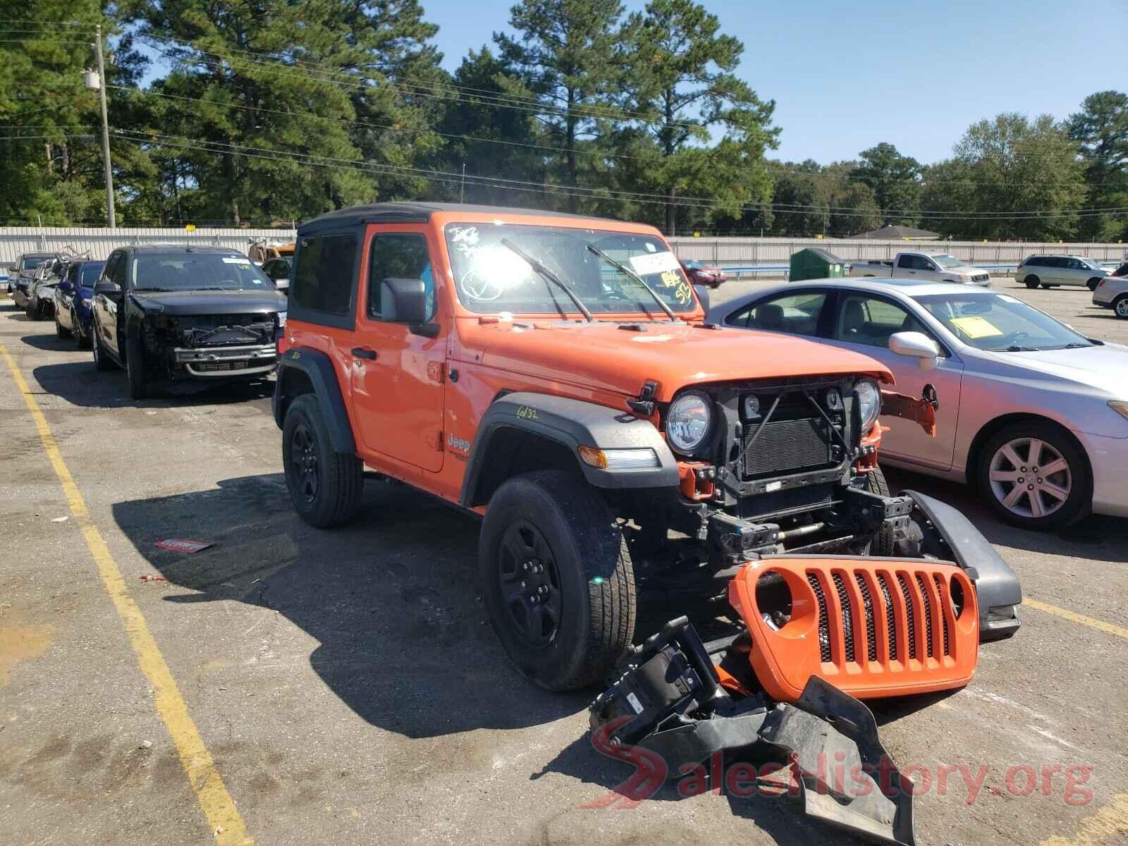 1C4GJXAN8JW223951 2018 JEEP WRANGLER