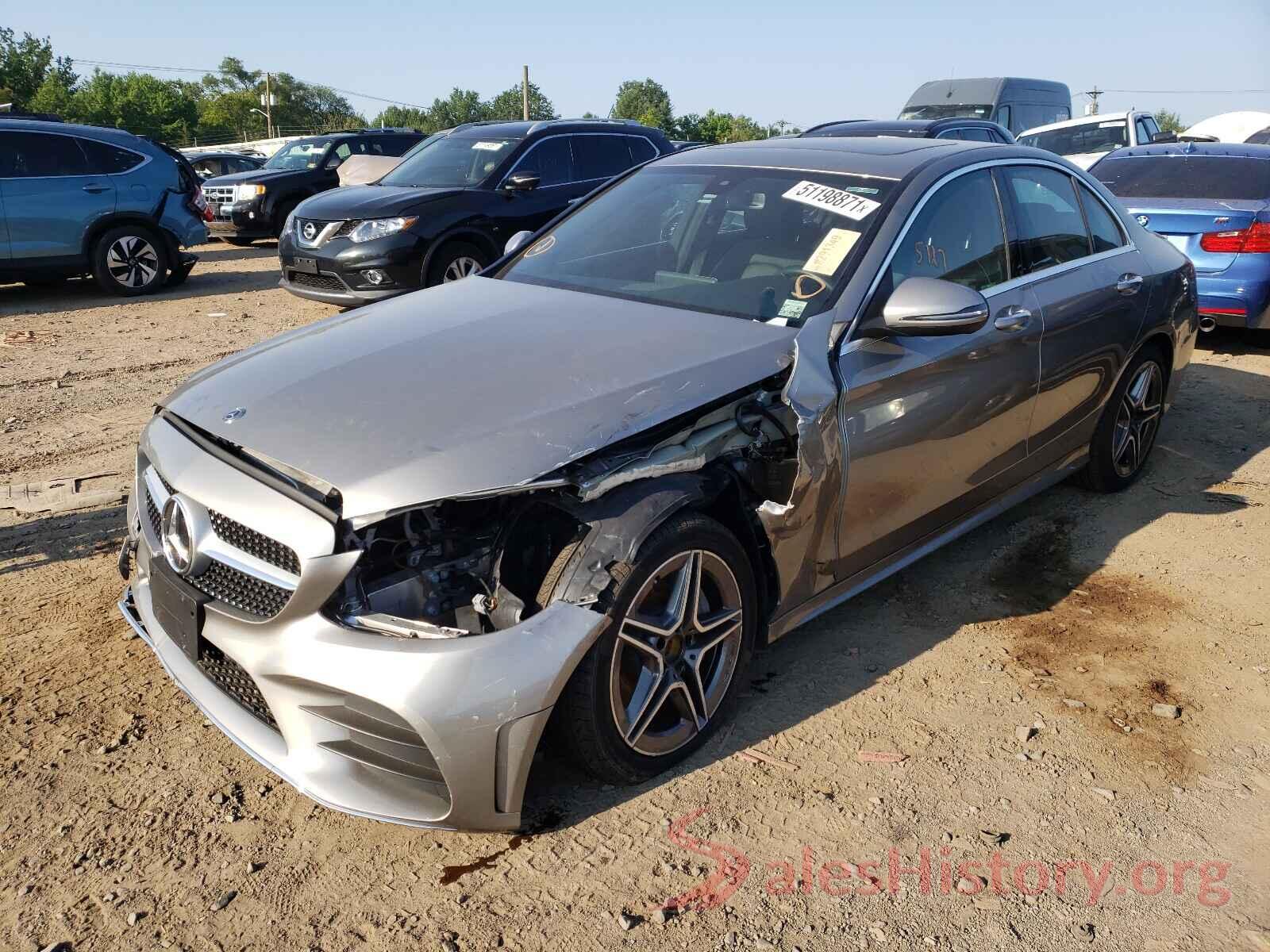 W1KWF8EB8LR570769 2020 MERCEDES-BENZ C-CLASS