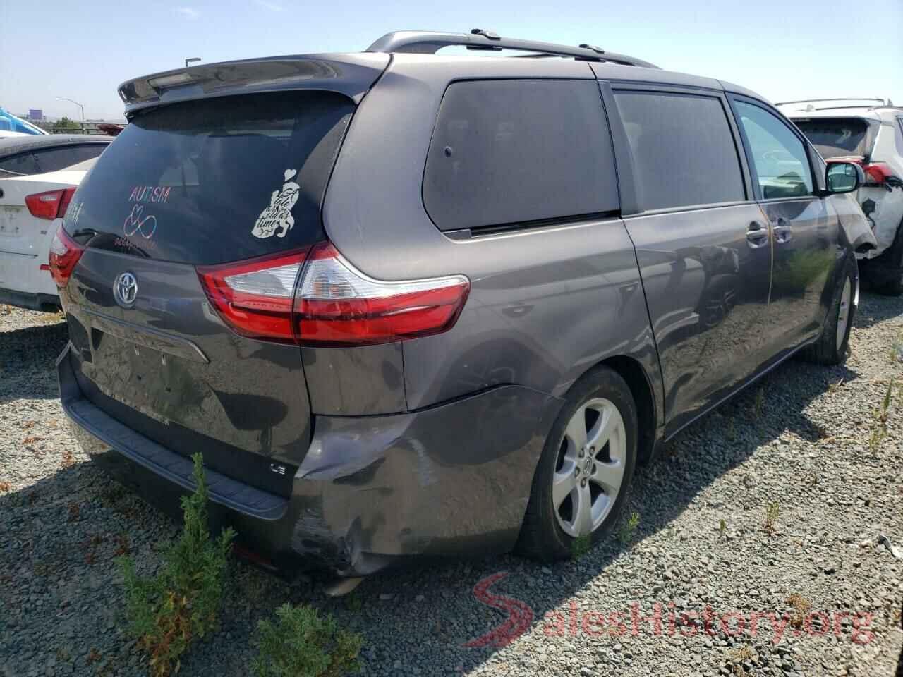 5TDKK3DC2GS723008 2016 TOYOTA SIENNA