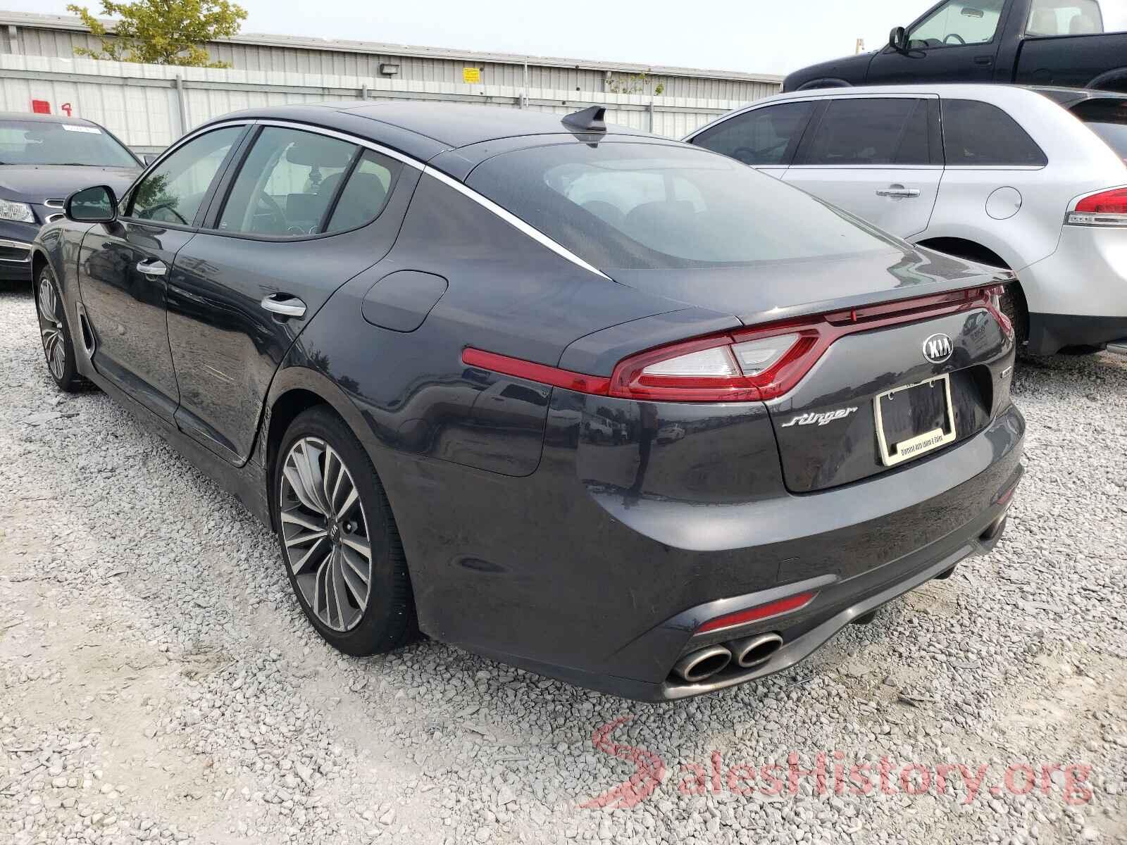 KNAE25LA8K6053883 2019 KIA STINGER