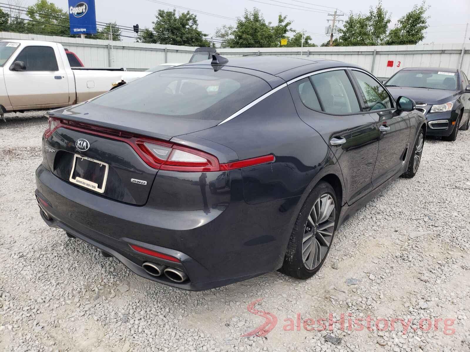 KNAE25LA8K6053883 2019 KIA STINGER