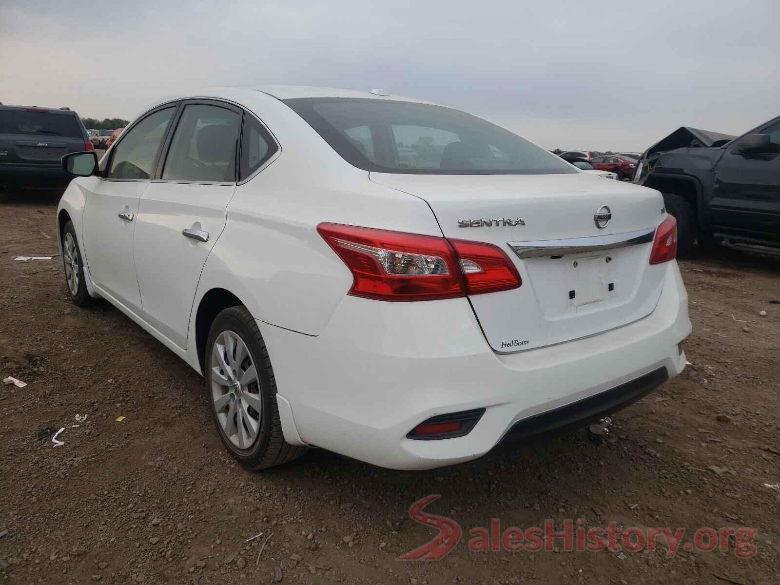 3N1AB7AP9GY310511 2016 NISSAN SENTRA