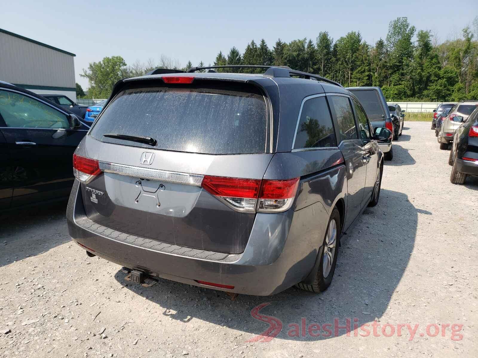 5FNRL5H6XGB161536 2016 HONDA ODYSSEY