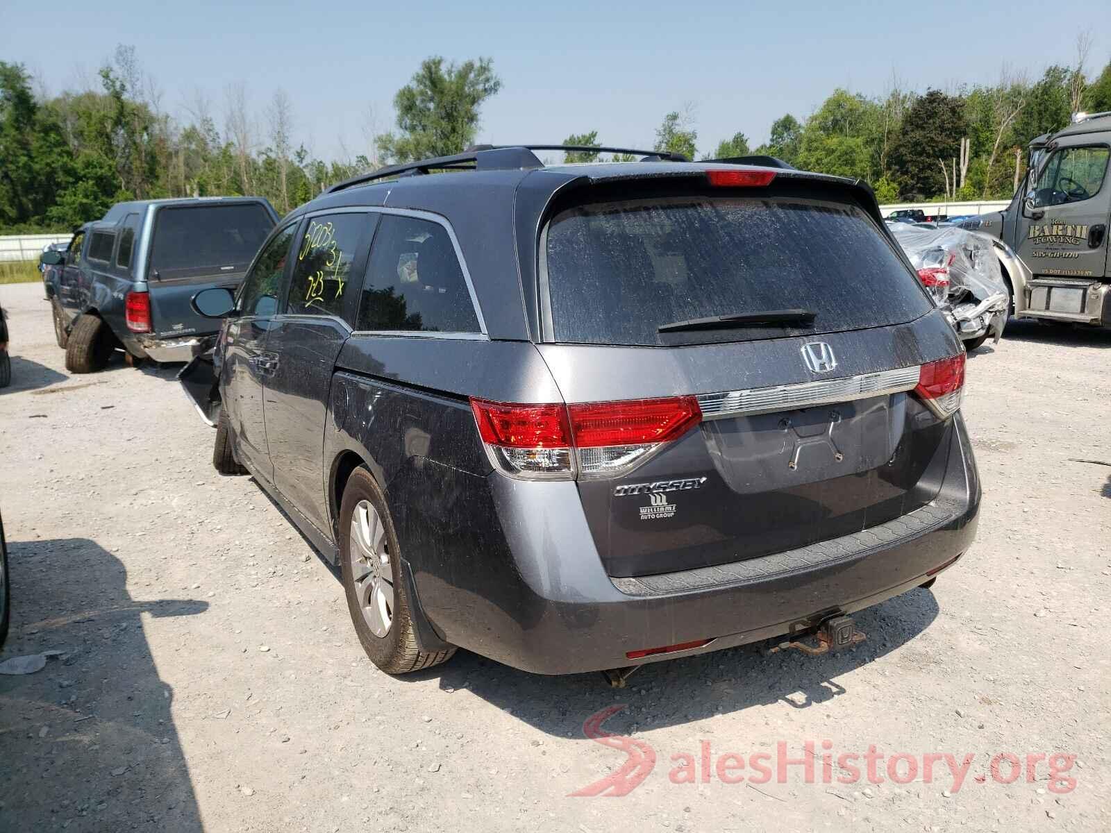 5FNRL5H6XGB161536 2016 HONDA ODYSSEY