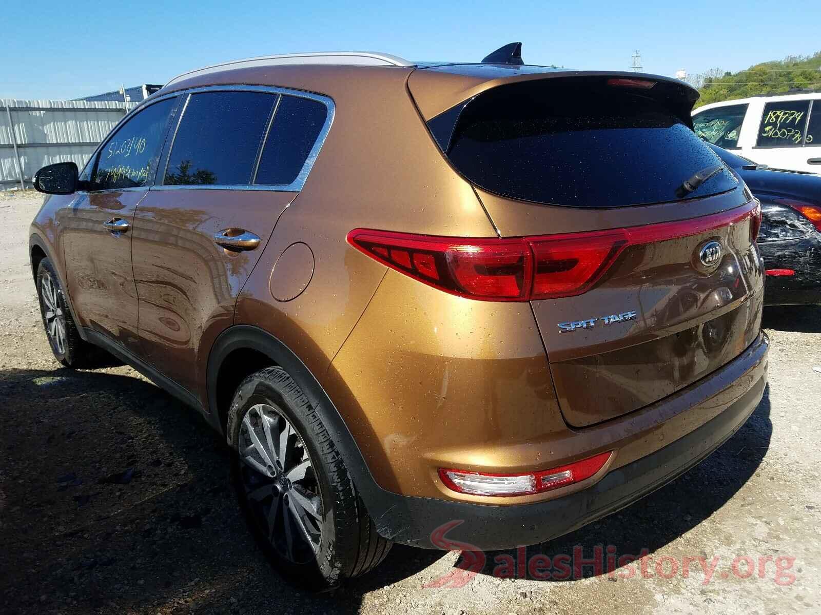 KNDPNCAC7H7269531 2017 KIA SPORTAGE