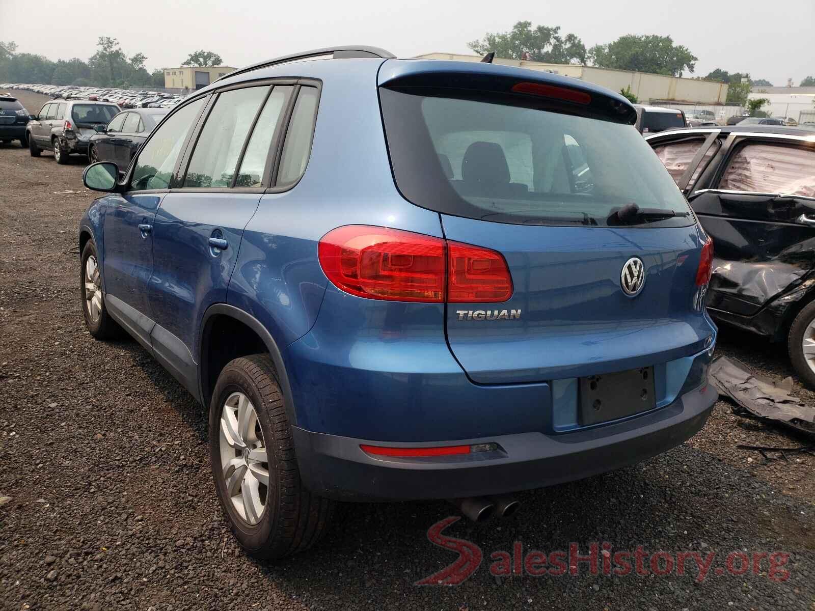 WVGAV7AXXHW511536 2017 VOLKSWAGEN TIGUAN