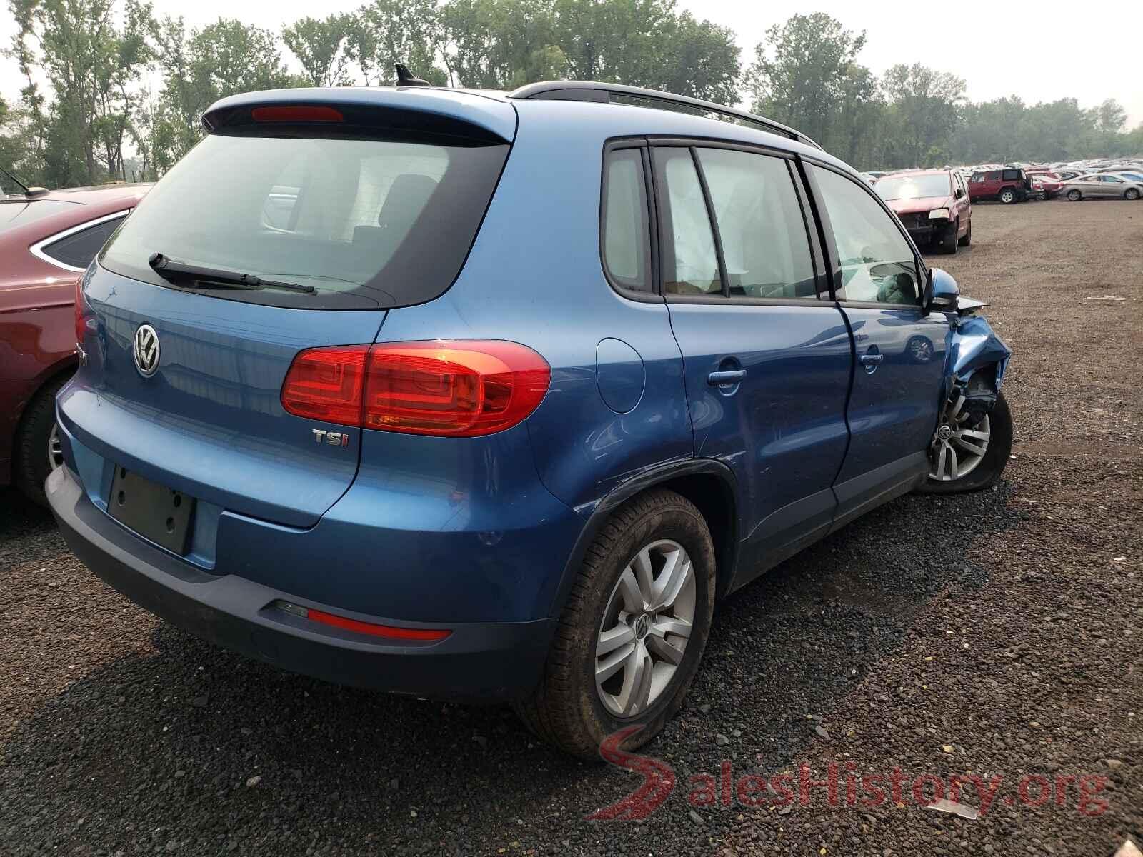 WVGAV7AXXHW511536 2017 VOLKSWAGEN TIGUAN