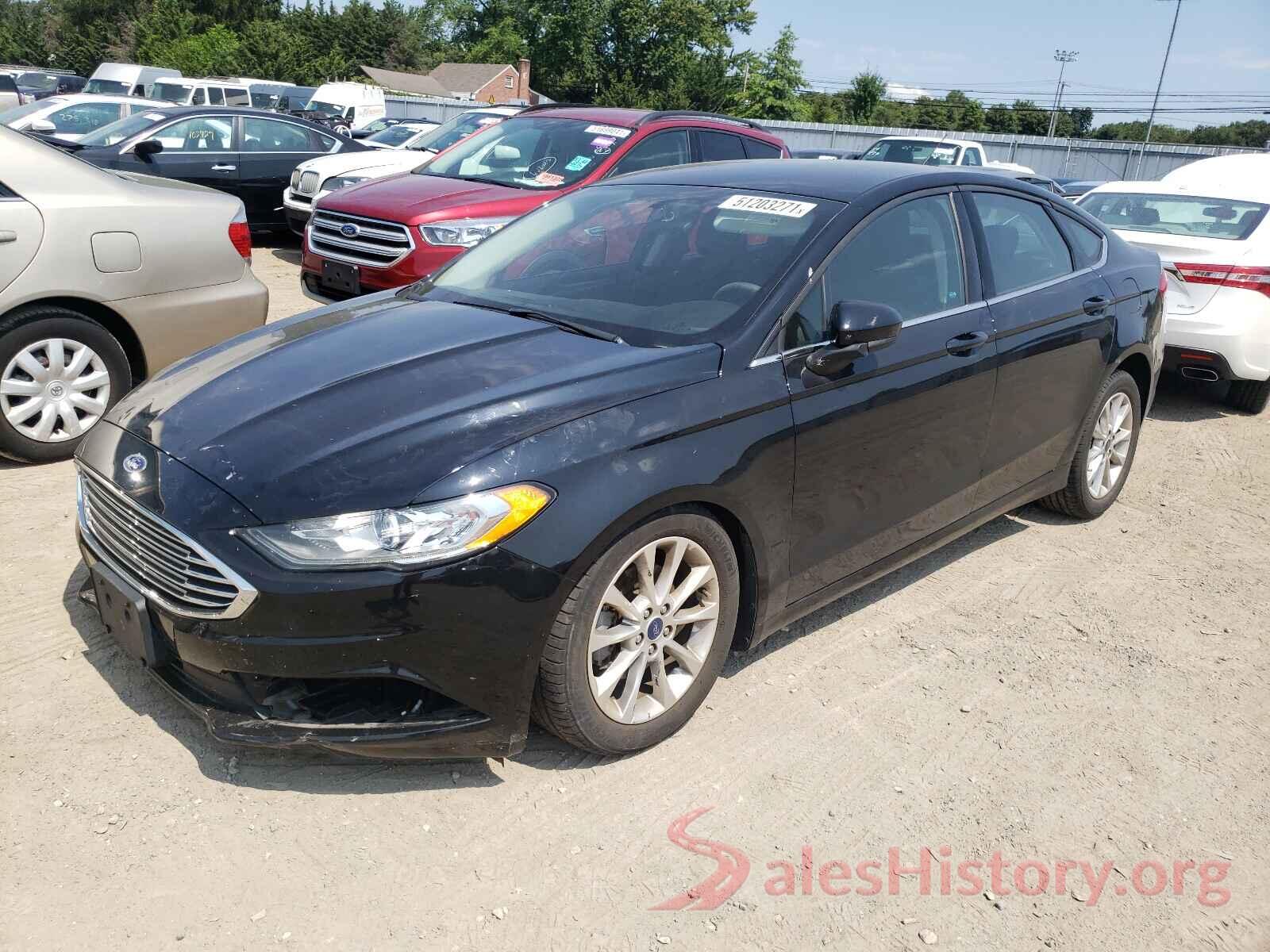 3FA6P0HD6HR118911 2017 FORD FUSION