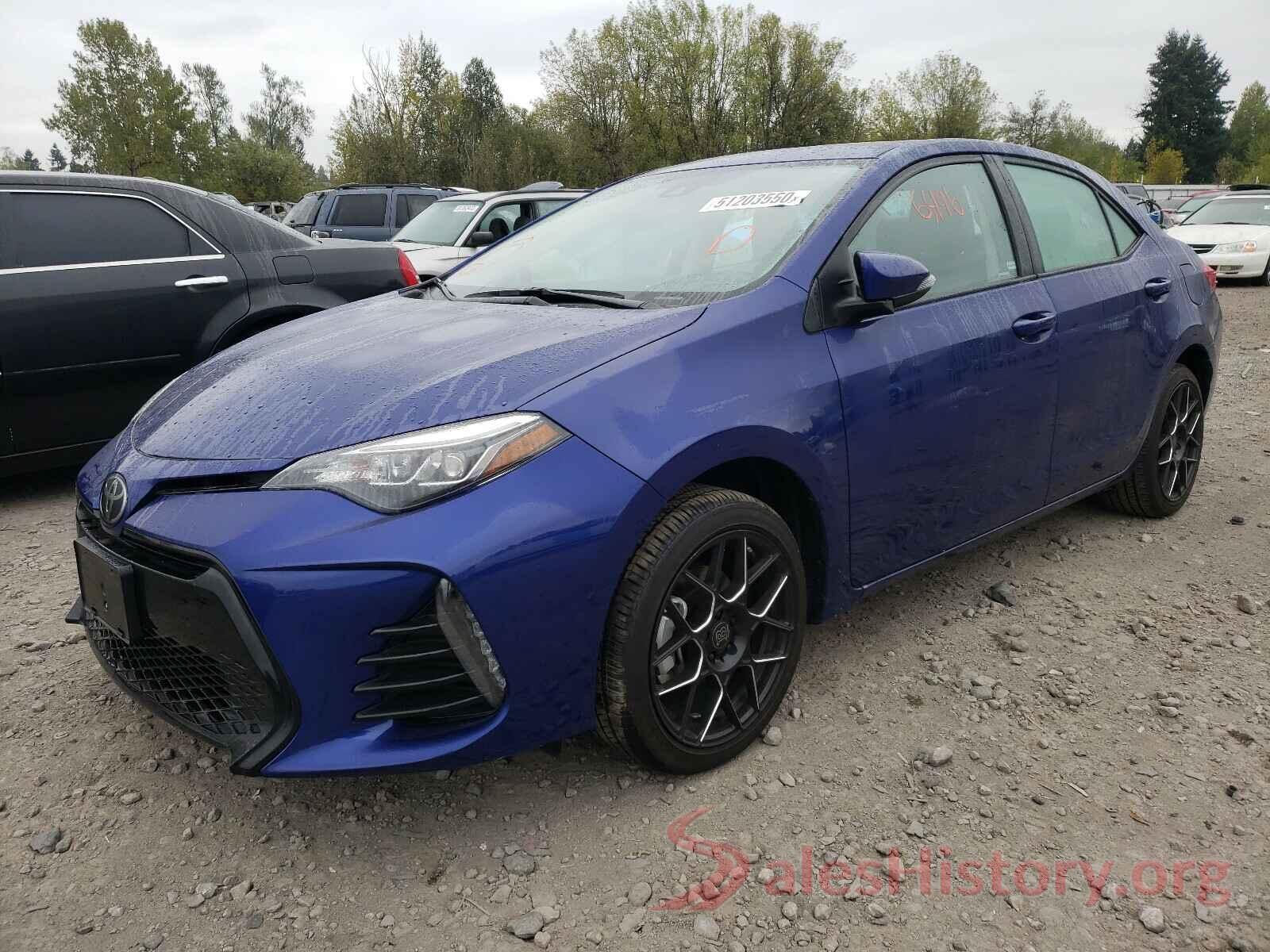 2T1BURHE1KC136275 2019 TOYOTA COROLLA