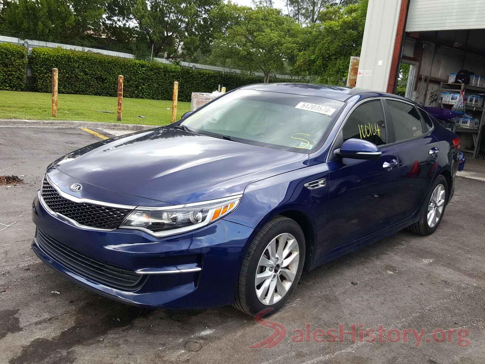 5XXGT4L38GG017317 2016 KIA OPTIMA