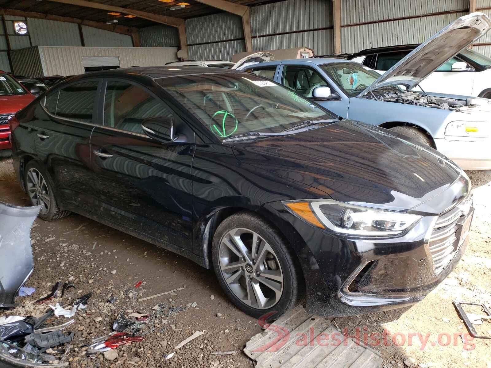 KMHD84LF5HU067615 2017 HYUNDAI ELANTRA