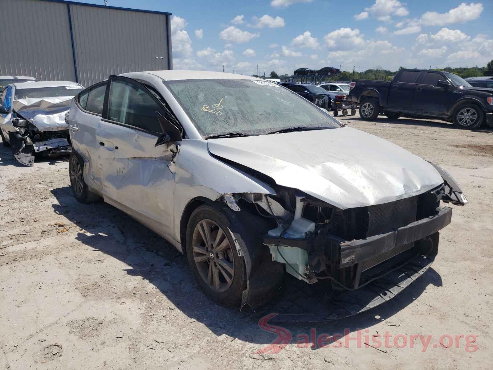 5NPD84LF3JH234848 2018 HYUNDAI ELANTRA