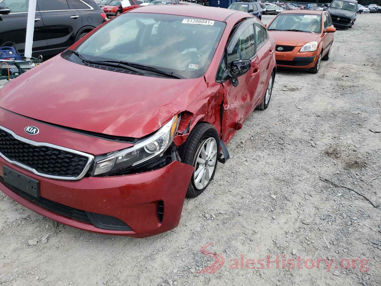 3KPFL4A74HE103431 2017 KIA FORTE