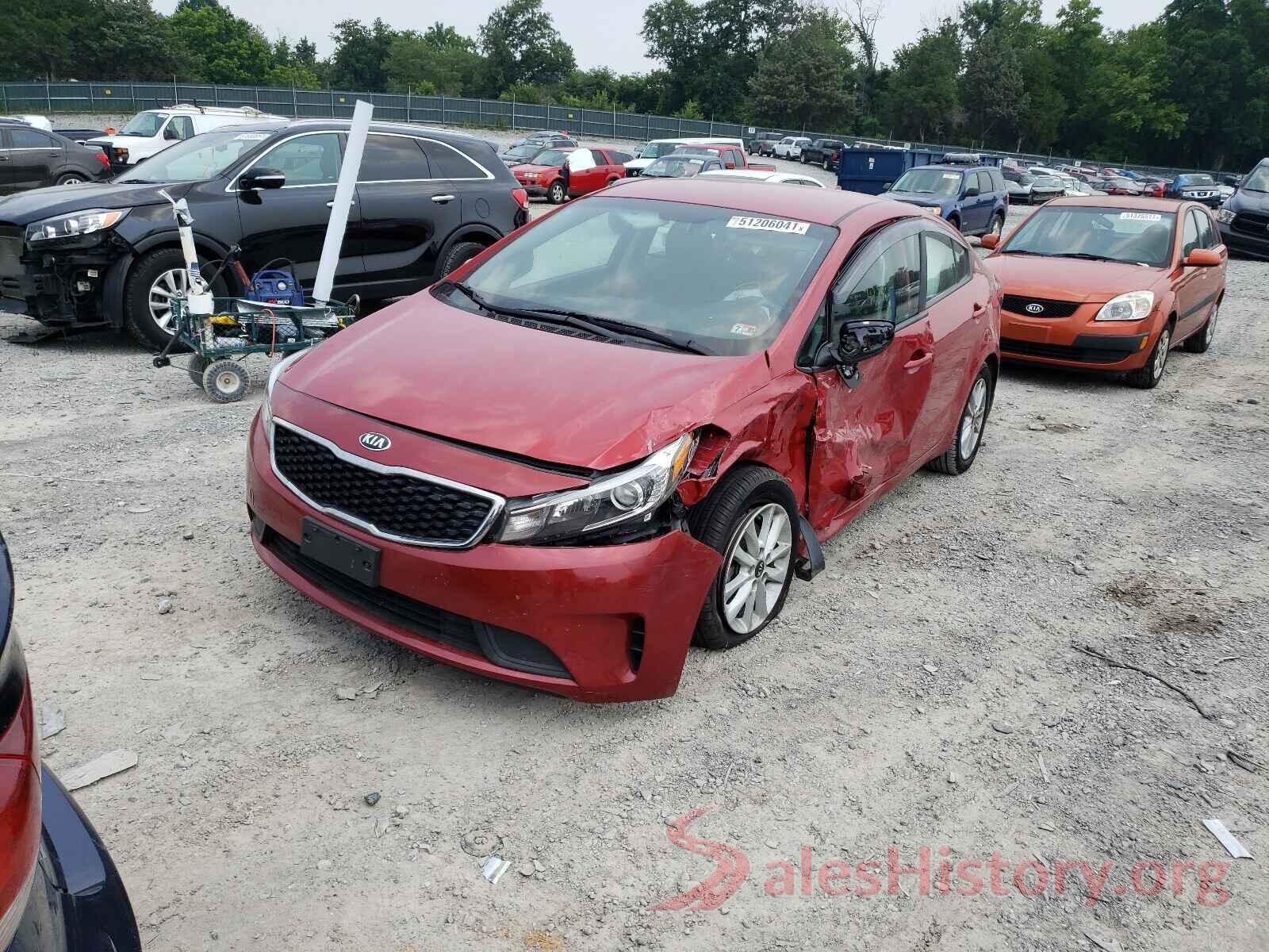 3KPFL4A74HE103431 2017 KIA FORTE