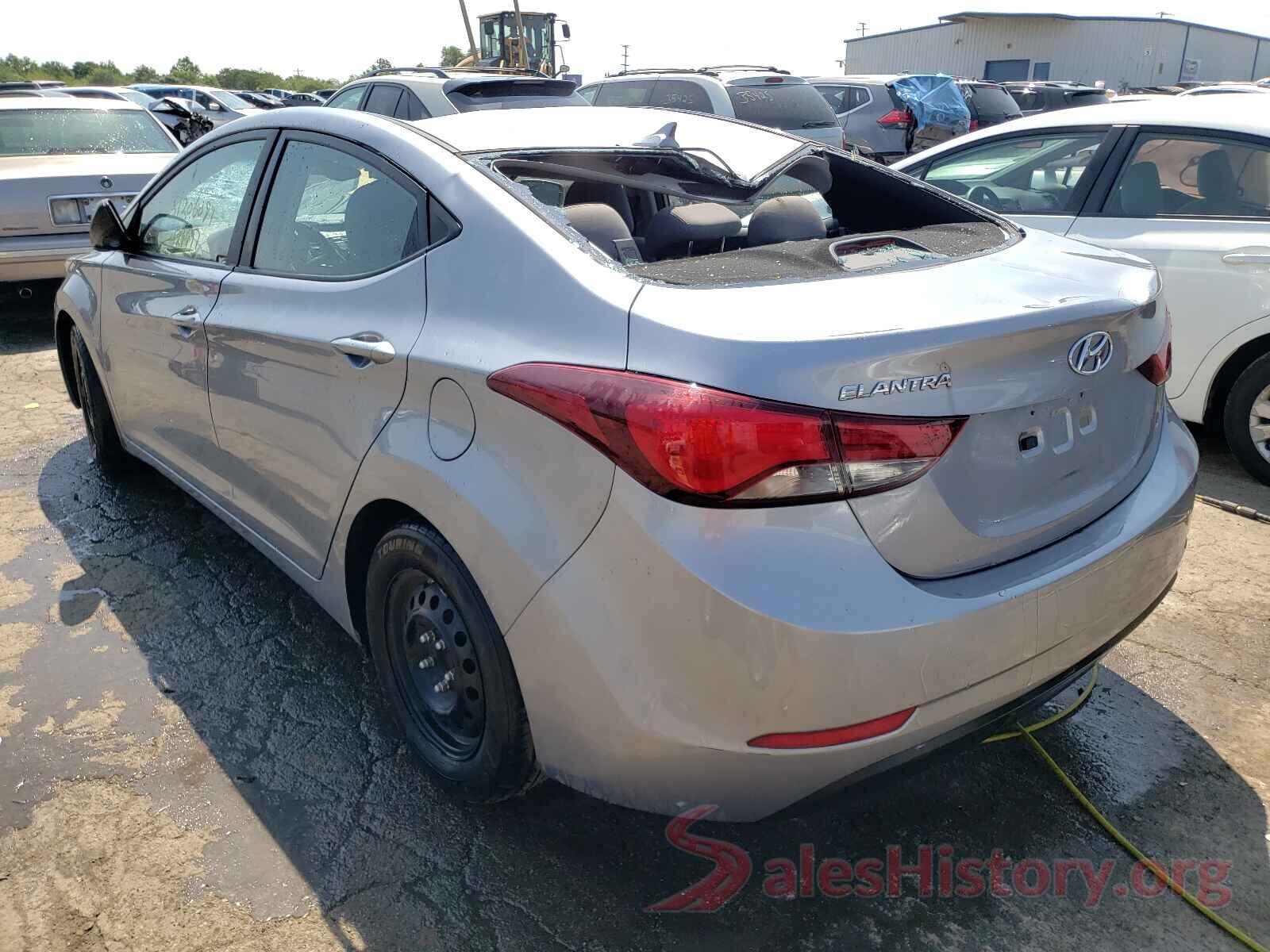 5NPDH4AEXGH793784 2016 HYUNDAI ELANTRA