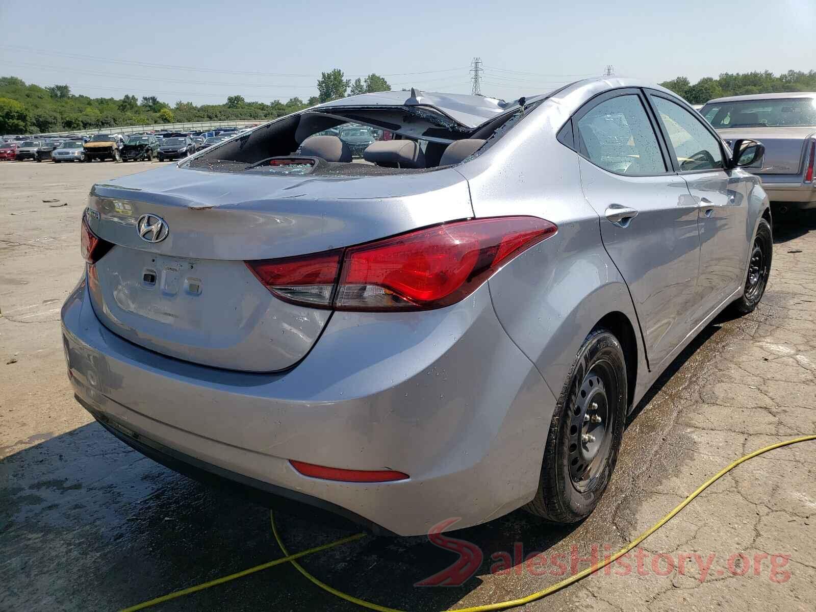 5NPDH4AEXGH793784 2016 HYUNDAI ELANTRA