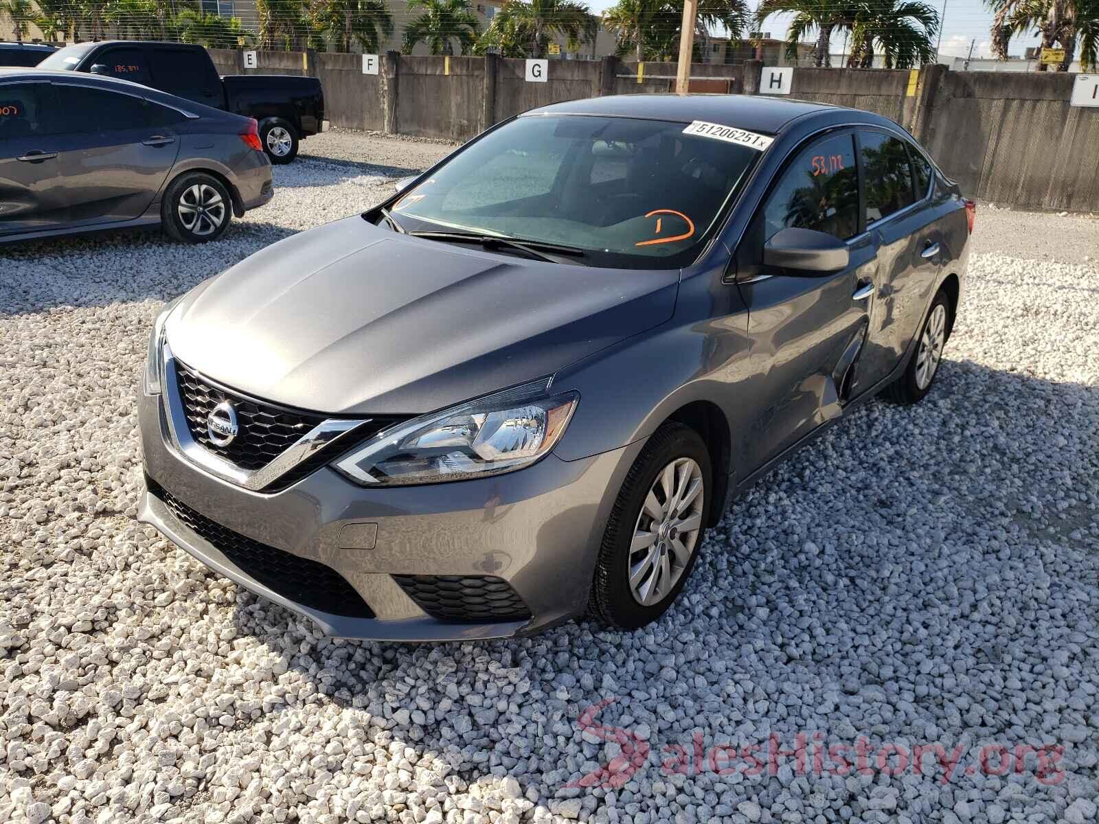 3N1AB7AP1GL665346 2016 NISSAN SENTRA