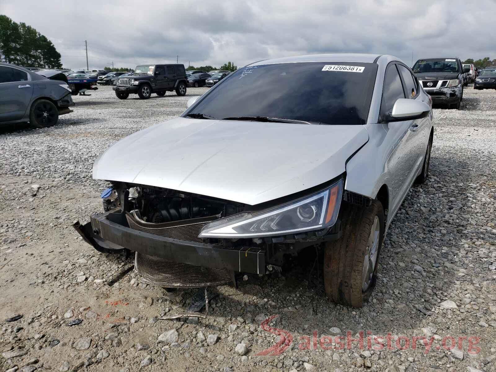 KMHD84LFXKU769999 2019 HYUNDAI ELANTRA