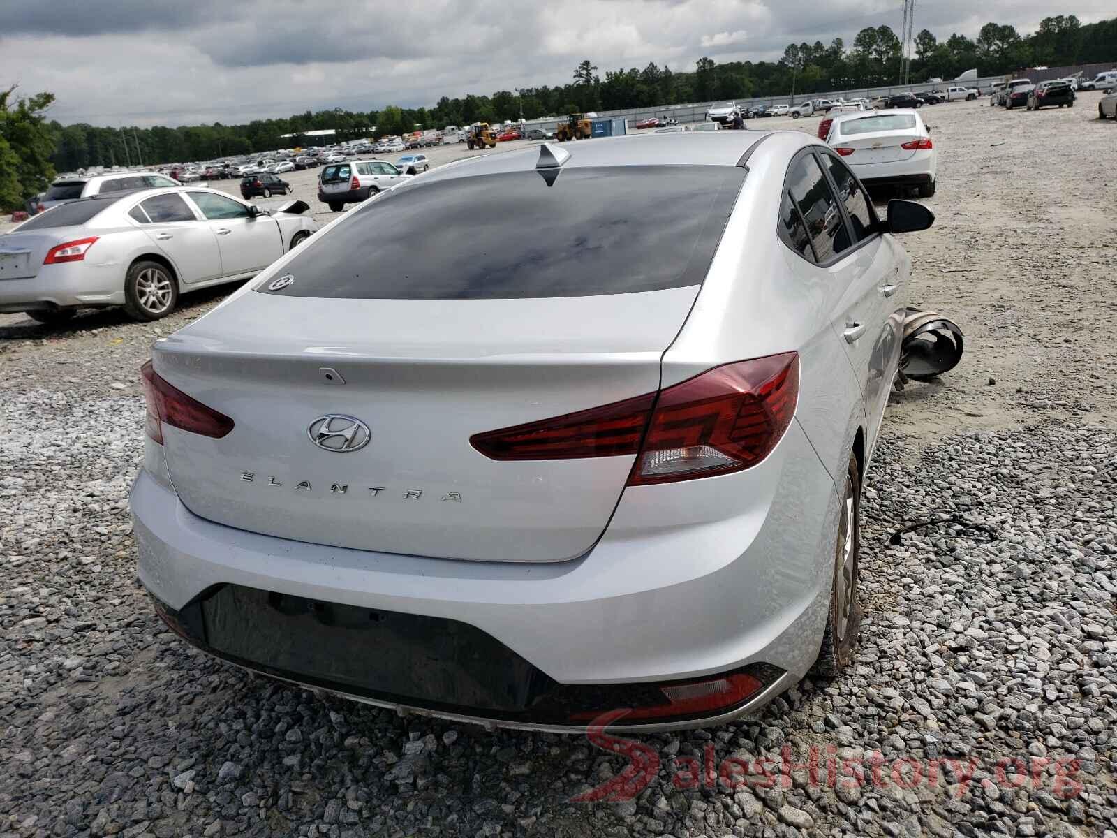 KMHD84LFXKU769999 2019 HYUNDAI ELANTRA