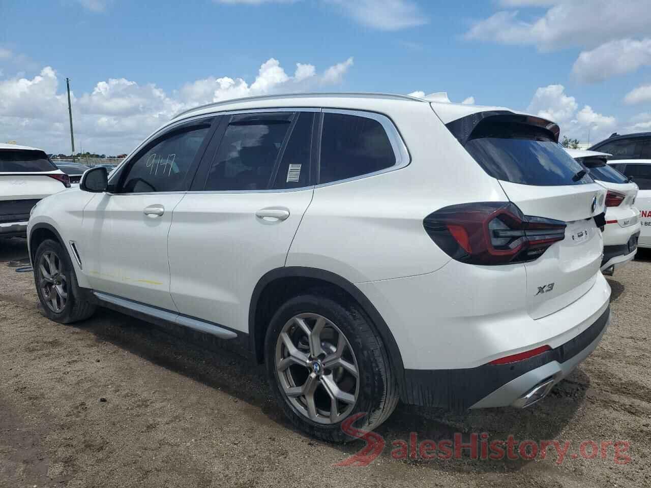 5UX53DP07N9K21848 2022 BMW X3