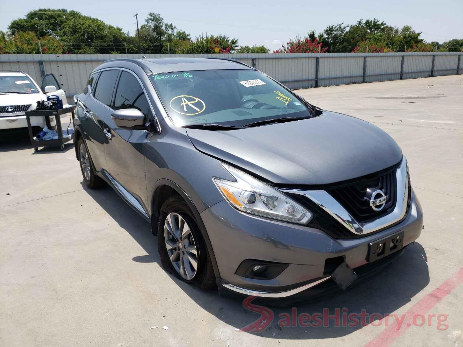 5N1AZ2MG9GN145401 2016 NISSAN MURANO